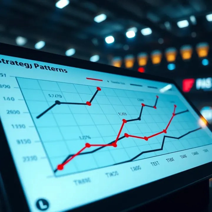 Graph illustrating strategic betting patterns to maximize winnings on SportyBet JetX