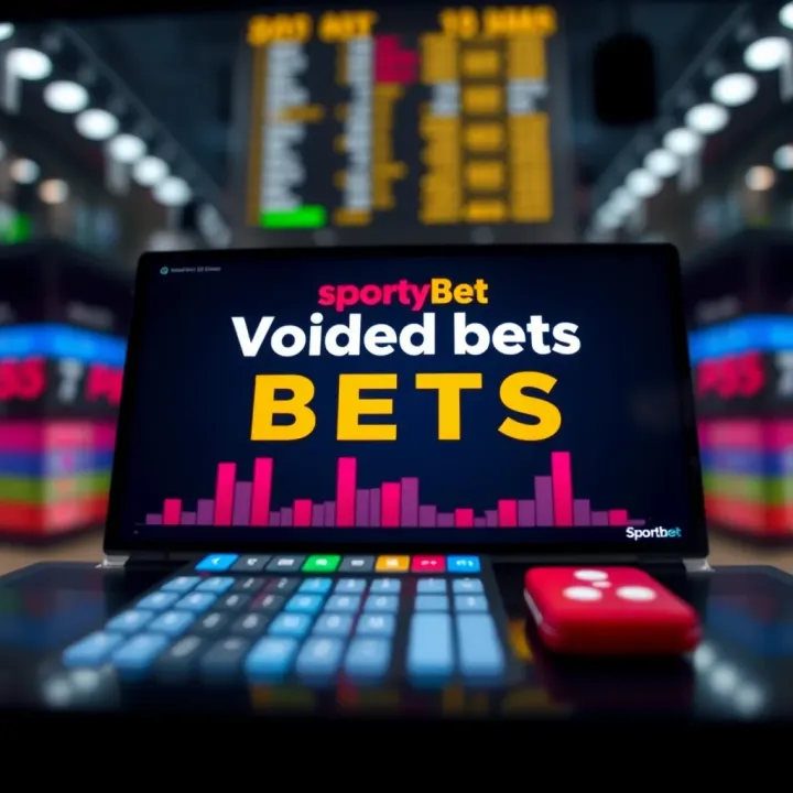 Graphical representation of betting balance affected by void bets on a digital platform