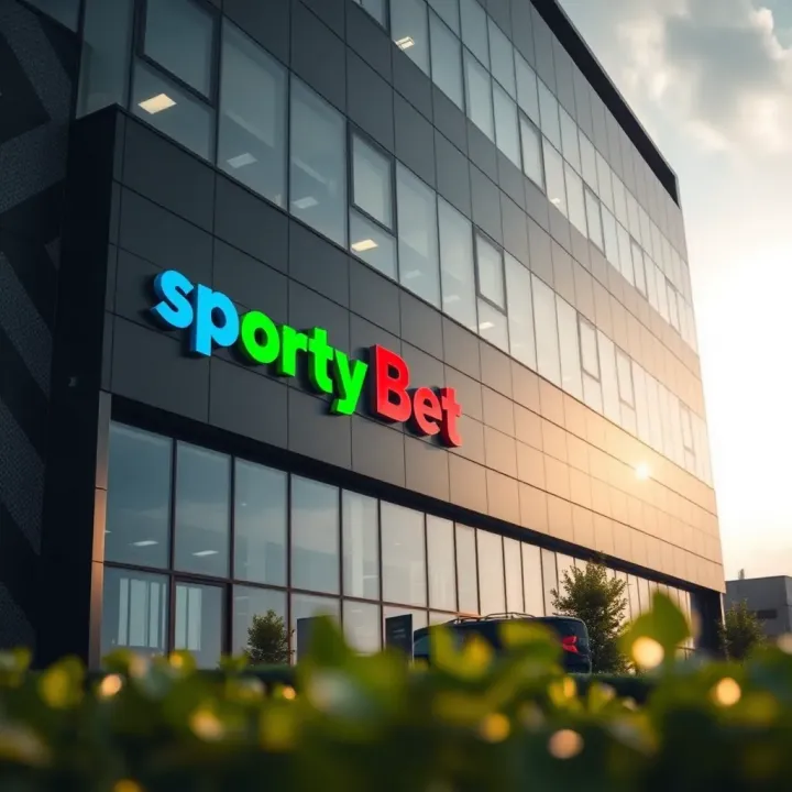 Locating SportyBet Head Office in Nigeria Exterior view of a modern office building housing SportyBet headquarters in Nigeria