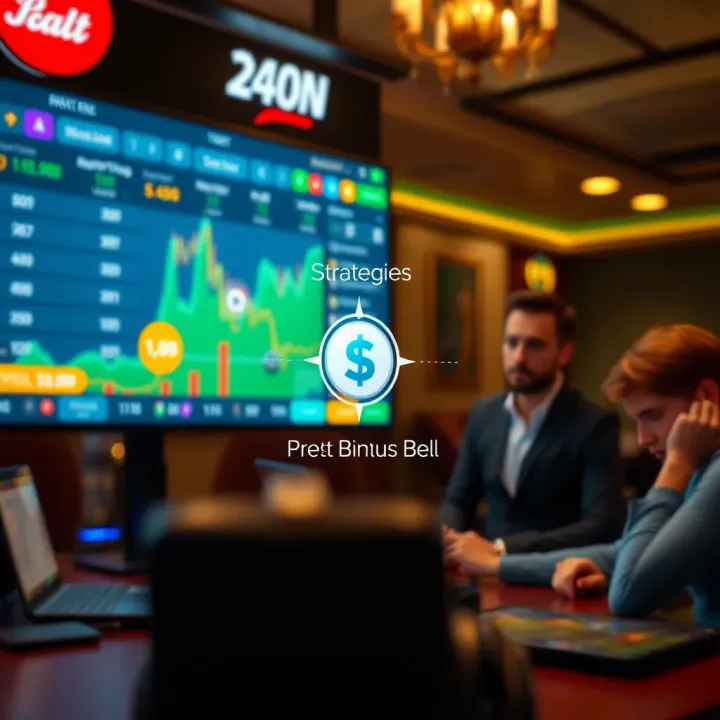 Diagram depicting strategies to maximise winnings using SportyBet bonus funds in sports betting