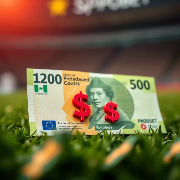 Nigerian currency symbol with betting icons representing bonus eligibility and withdrawal conditions