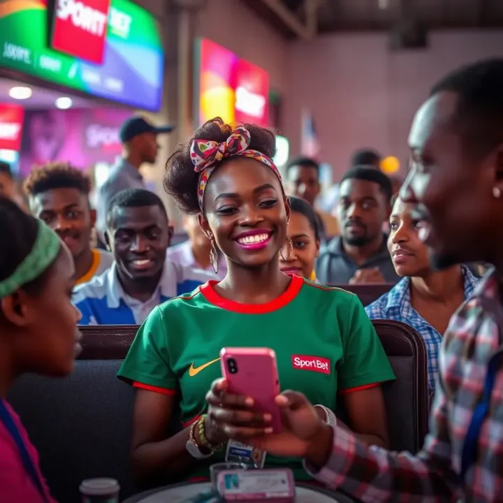 Social Media Buzz Surrounding SportyBet Video in Nigeria Vibrant social media reactions showcasing trending video impact in Nigeria