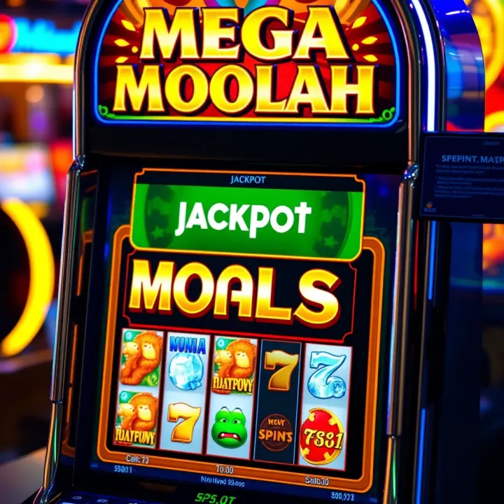 Mega Moolah Jackpot with Spinning Reels on SportyBet Slot machine screen displaying Mega Moolah jackpot and spinning reels