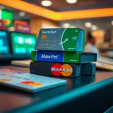 Display of various payment methods available for depositing funds on SportyBet platform