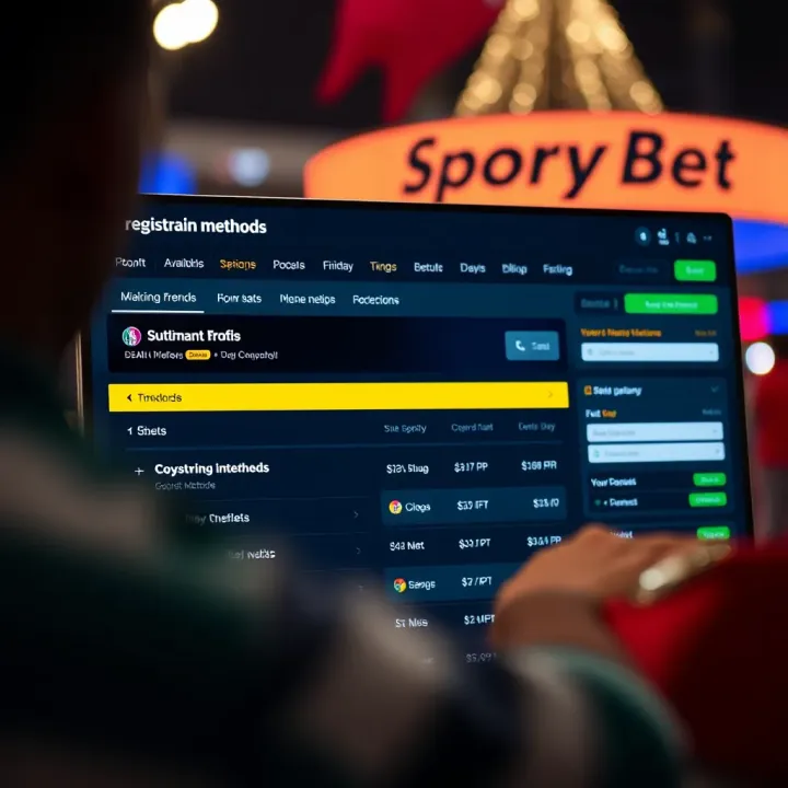 Screenshot of SportyBet Nigeria registration and payment section highlighting available methods