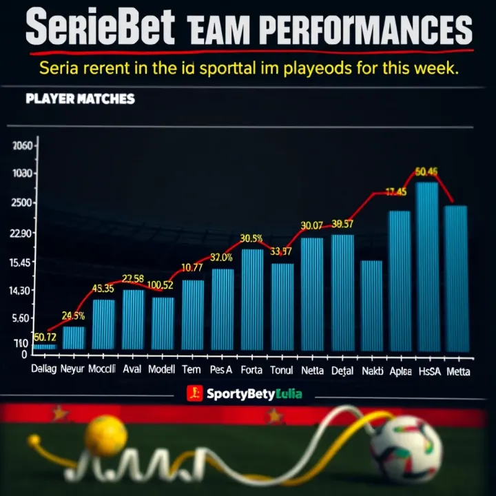 Graph showing recent team performances and key player stats for Serie A matches