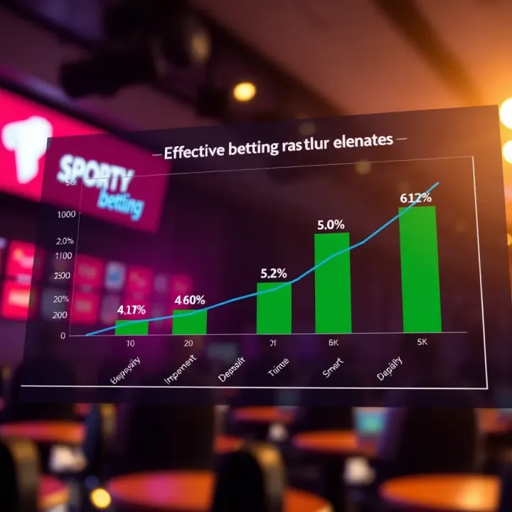 Graph showing strategic betting management with emphasis on deposit limits and smart wagering