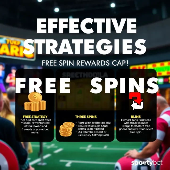 Effective Strategies to Boost Free Spins Rewards on SportyBet Graphic showing tips and strategies to maximise free spins rewards