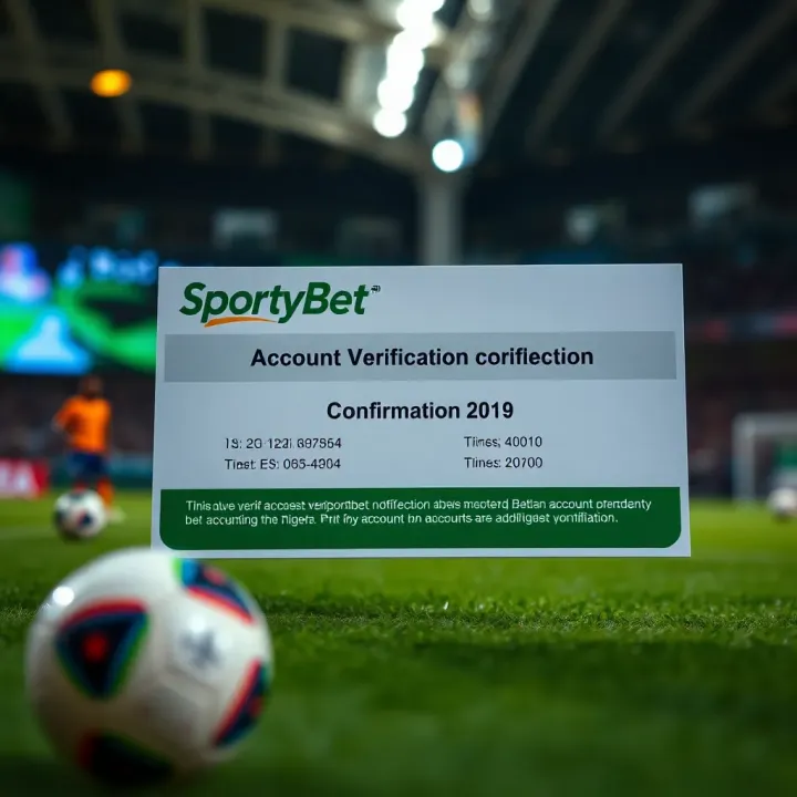 Confirmation of SportyBet Account Verification Completion Notification of successful account verification on SportyBet with confirmation details