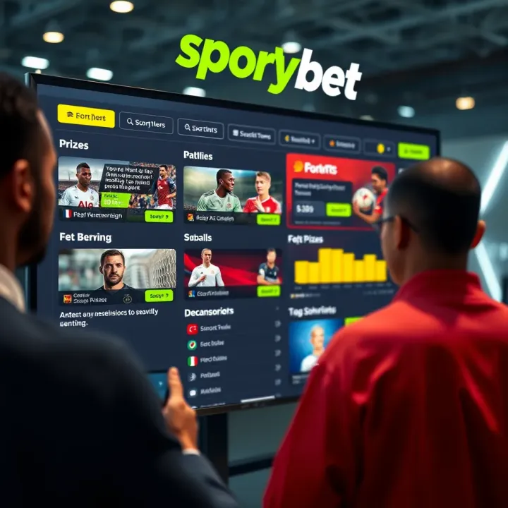 SportyBet platform interface displaying various sports betting options