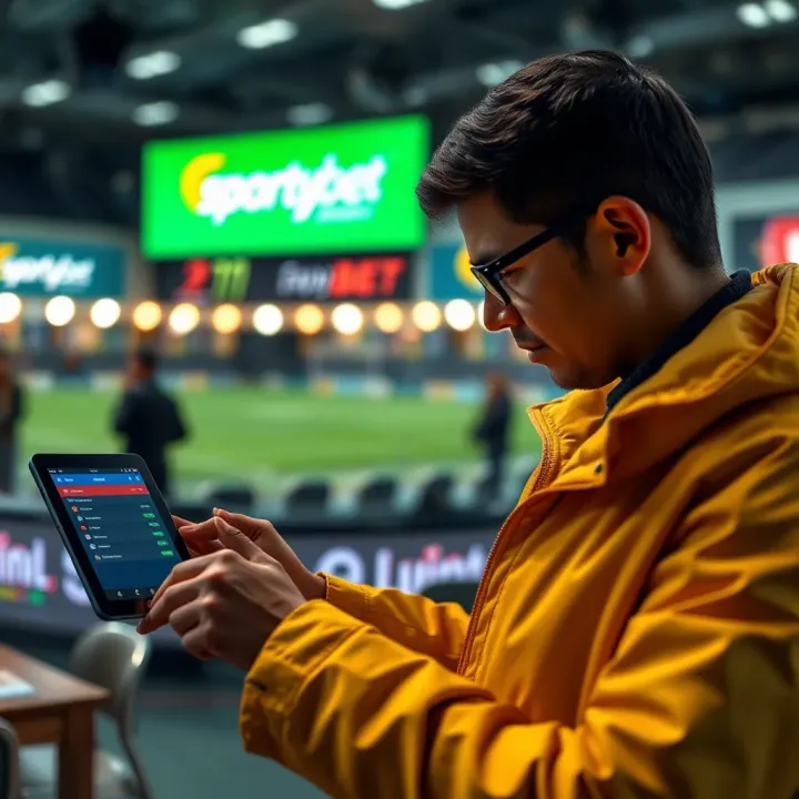 User verifying account details on a digital device to enable withdrawal